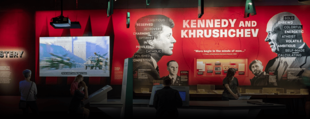 Spy Museum Kennedy and Khrushchev